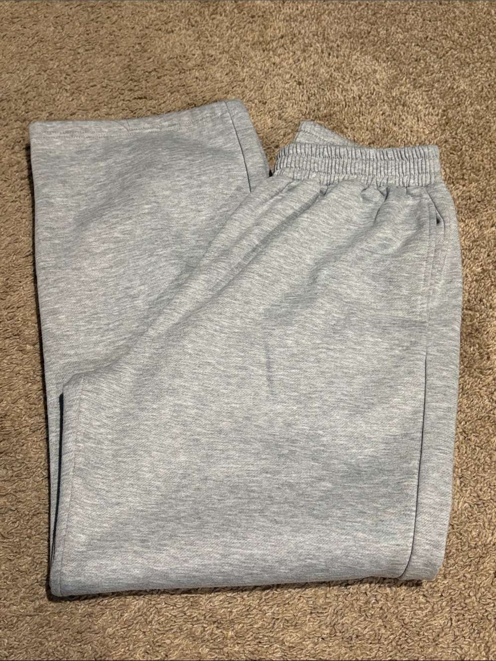 Unisex Light Gray Jogger Sweatpants - Casual Comfort